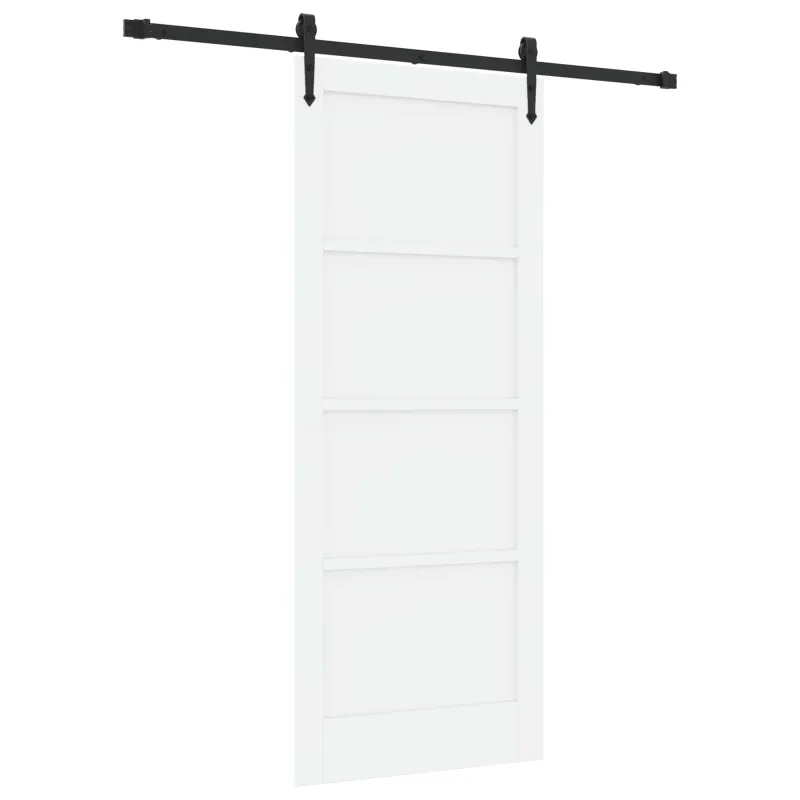 Slankios durys ORKDAL Balta ir juoda 83 x 202 cm