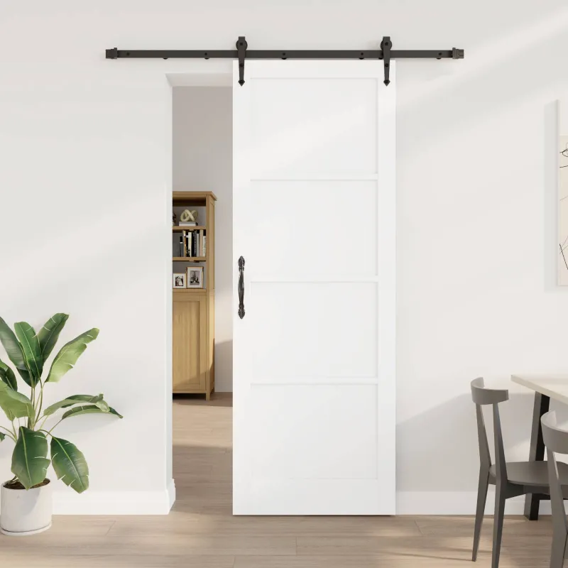 Slankios durys ORKDAL Balta ir juoda 83 x 232 cm