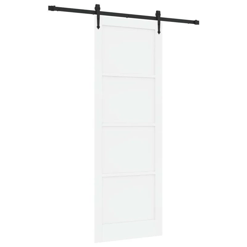 Slankios durys ORKDAL Balta ir juoda 83 x 232 cm