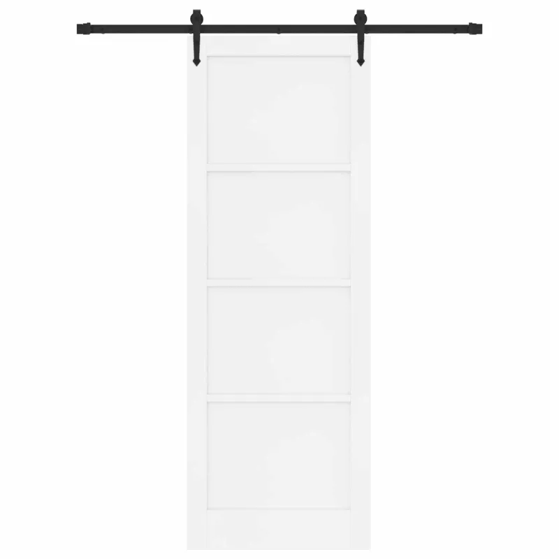 Slankios durys ORKDAL Balta ir juoda 83 x 232 cm