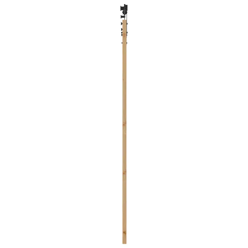 Slankios durys ORKDAL Natūrali ir juoda 86 x 211 cm