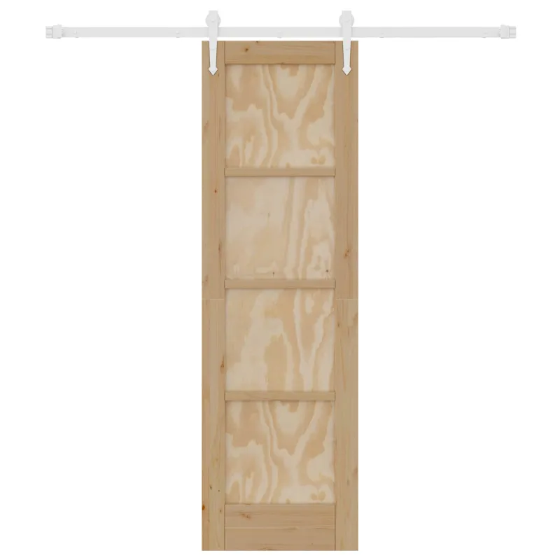 Slankios durys ORKDAL Natūrali ir Balta 61 x 198,5 cm