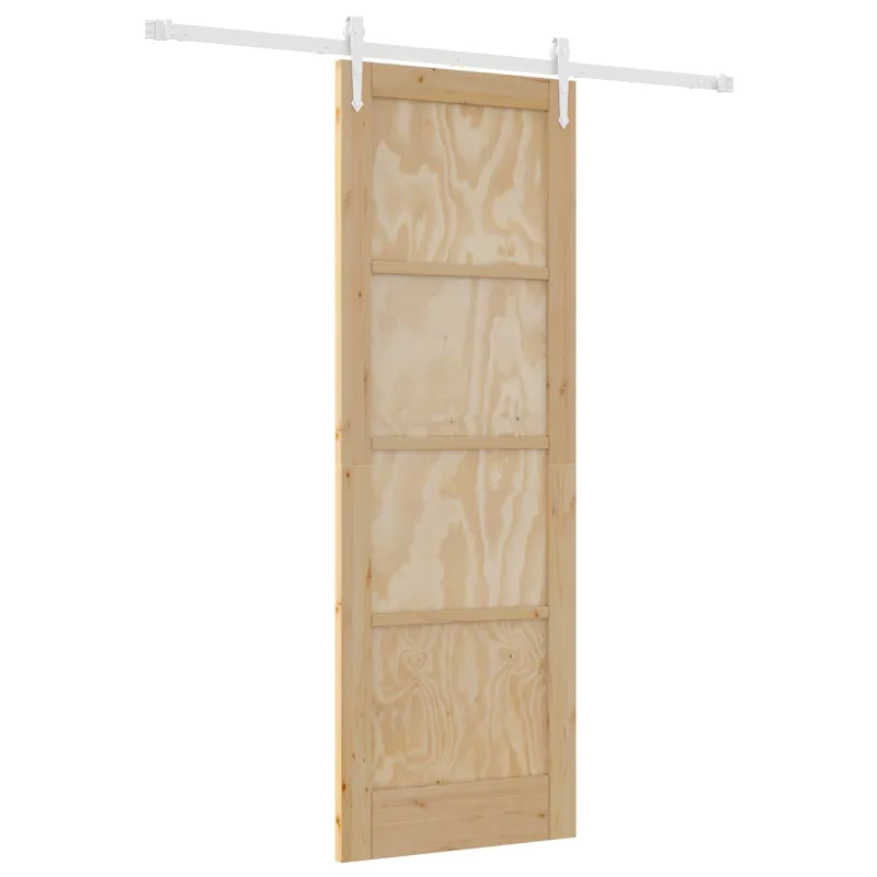 Slankios durys ORKDAL Natūrali ir Balta 73,5 x 211 cm