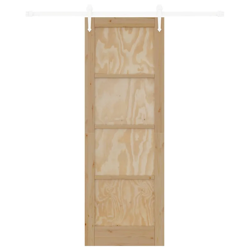 Slankios durys ORKDAL Natūrali ir Balta 73,5 x 211 cm