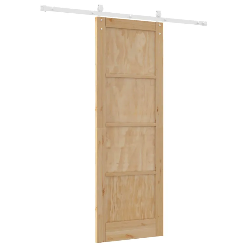 Slankios durys ORKDAL Natūrali ir Balta 73,5 x 211 cm