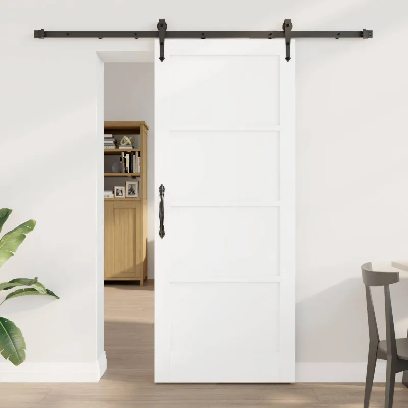 Slankios durys ORKDAL Balta ir juoda 83 x 202 cm