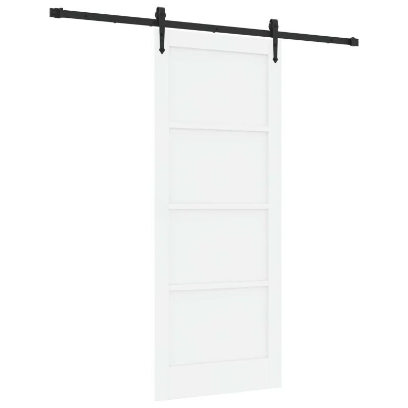 Slankios durys ORKDAL Balta ir juoda 83 x 202 cm