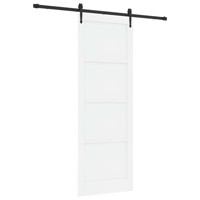 Slankios durys ORKDAL Balta ir juoda 83 x 232 cm