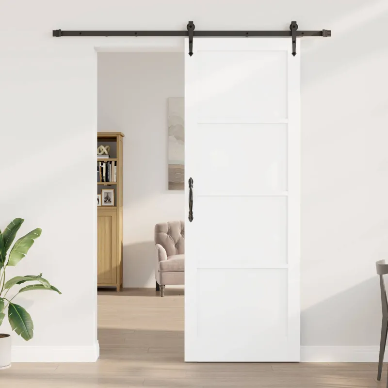 Slankios durys ORKDAL Balta ir juoda 83 x 232 cm