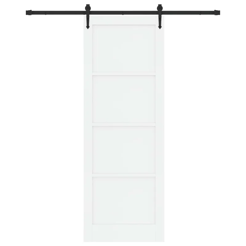 Slankios durys ORKDAL Balta ir juoda 83 x 232 cm