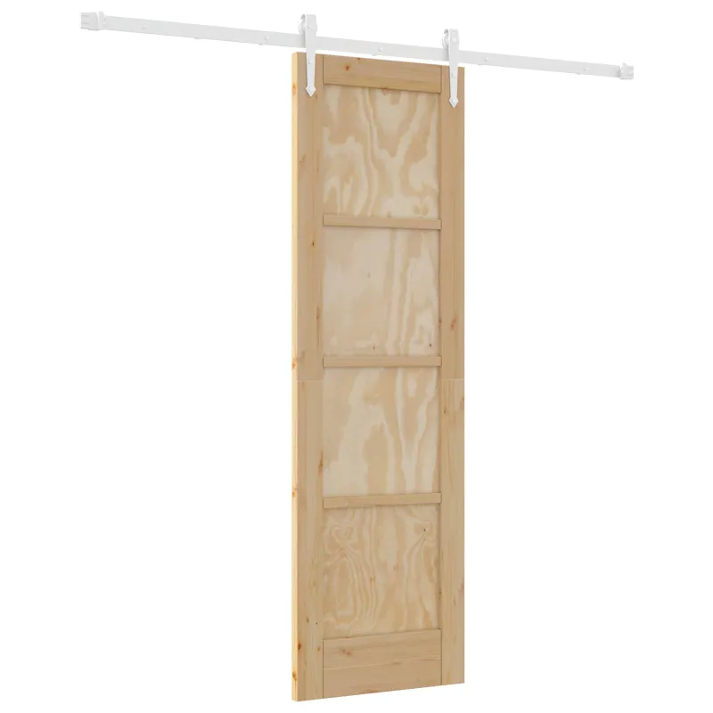 Slankios durys ORKDAL Natūrali ir Balta 61 x 198,5 cm