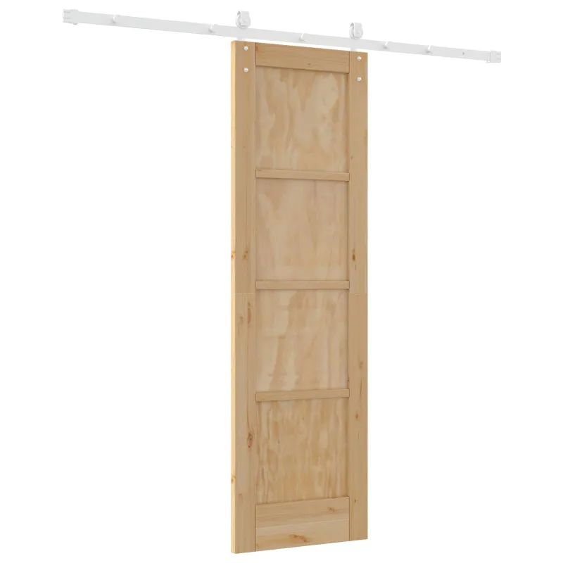 Slankios durys ORKDAL Natūrali ir Balta 61 x 198,5 cm