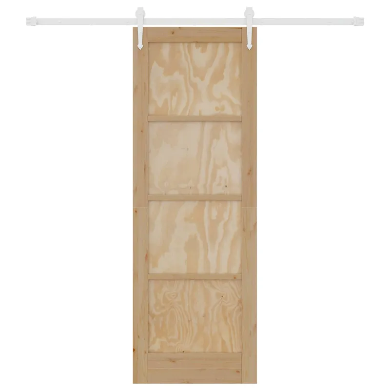 Slankios durys ORKDAL Natūrali ir Balta 73,5 x 211 cm