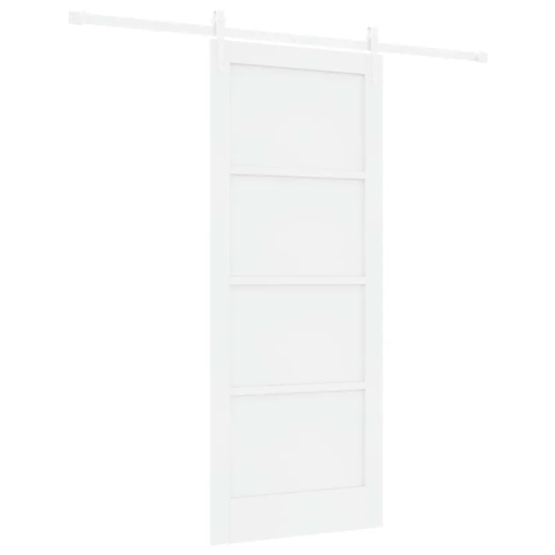 Slankios durys ORKDAL Balta 83 x 202 cm Pušies medienos masyvas