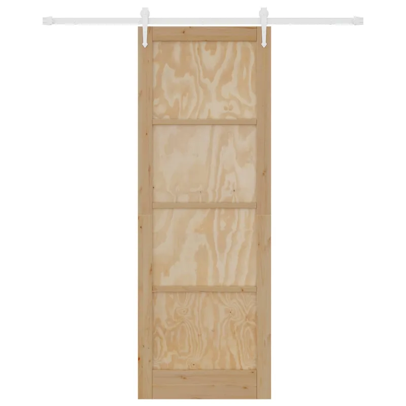 Slankios durys ORKDAL Natūrali ir Balta 83 x 232 cm