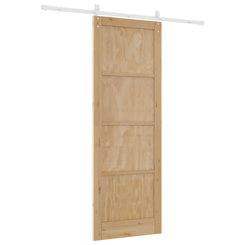 Slankios durys ORKDAL Natūrali ir Balta 83 x 232 cm