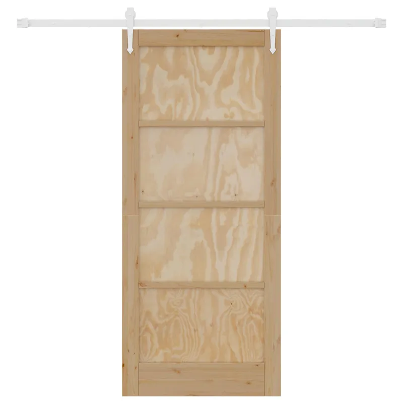 Slankios durys ORKDAL Natūrali ir Balta 86 x 198,5 cm
