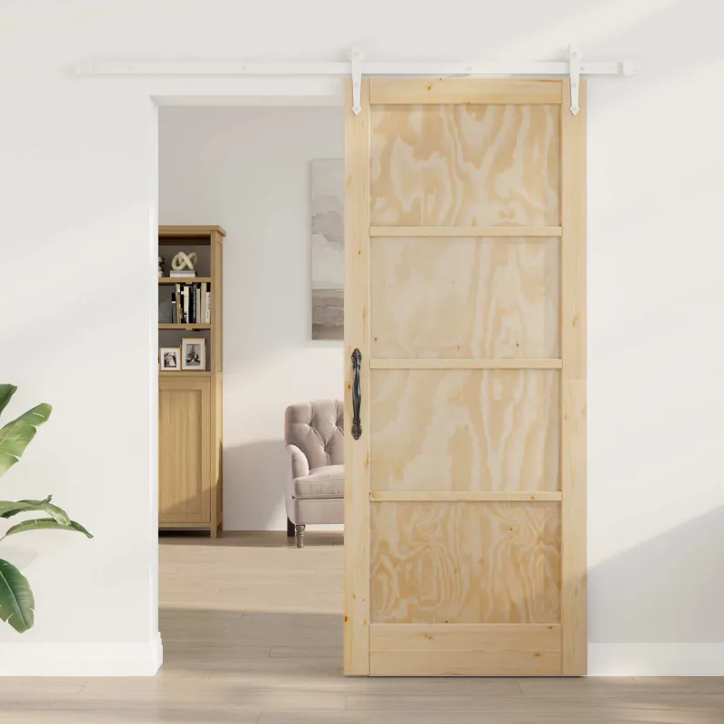 Slankios durys ORKDAL Natūrali ir Balta 86 x 211 cm