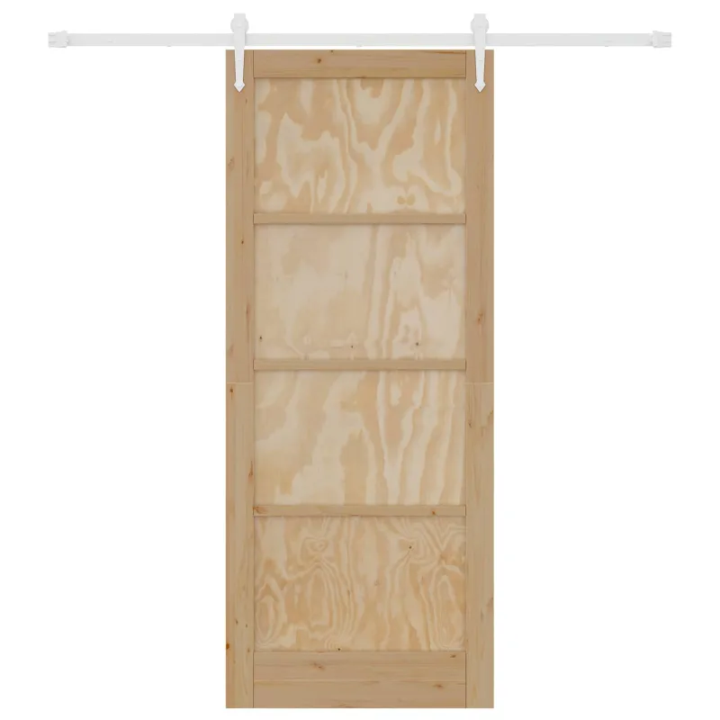Slankios durys ORKDAL Natūrali ir Balta 86 x 211 cm