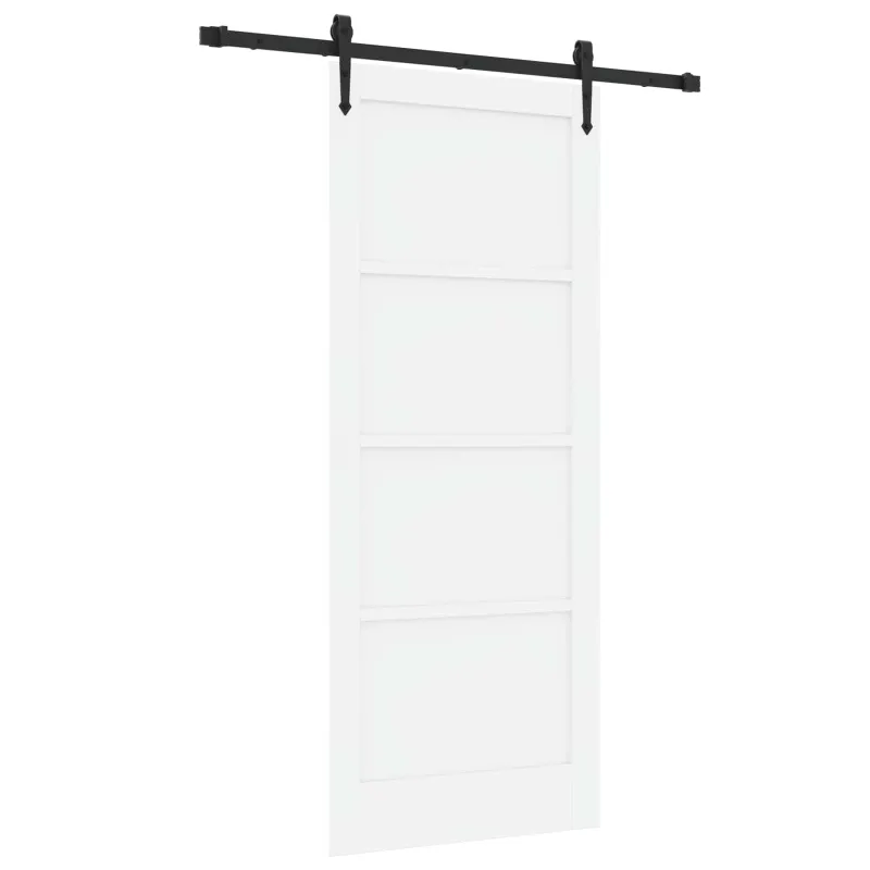 Slankios durys ORKDAL Balta 83 x 202 cm Pušies medienos masyvas