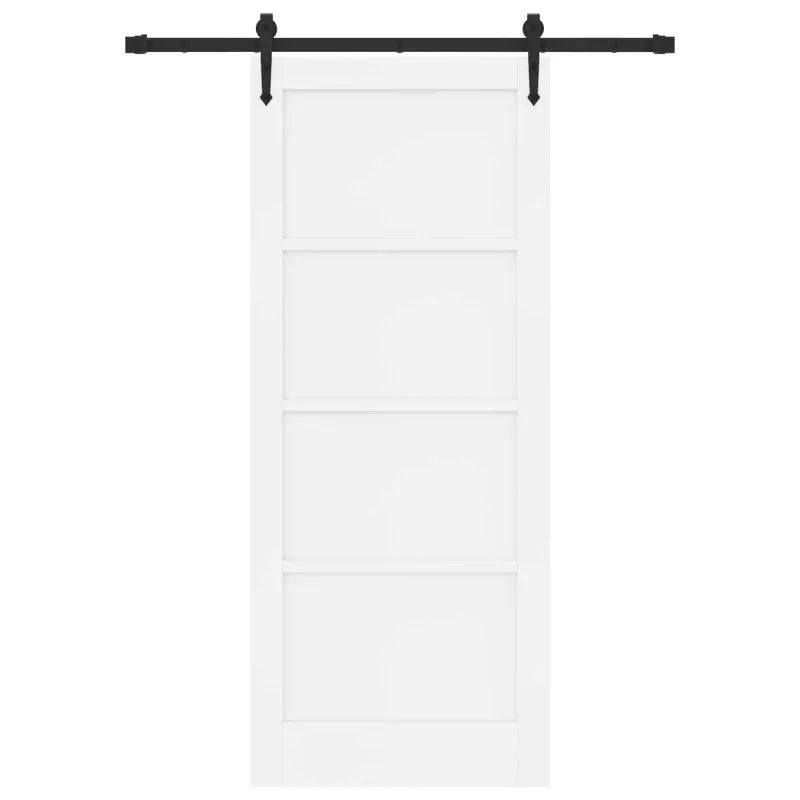 Slankios durys ORKDAL Balta 83 x 202 cm Pušies medienos masyvas