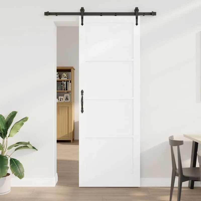 Slankios durys ORKDAL Balta 83 x 232 cm Pušies medienos masyvas