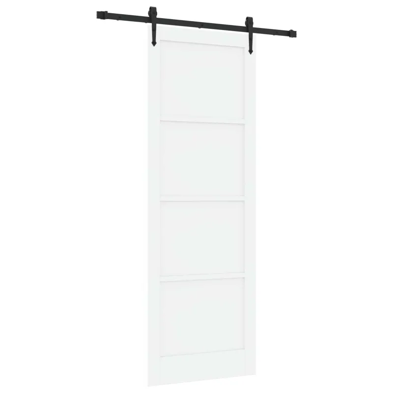 Slankios durys ORKDAL Balta 83 x 232 cm Pušies medienos masyvas
