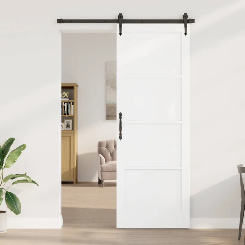 Slankios durys ORKDAL Balta 83 x 232 cm Pušies medienos masyvas