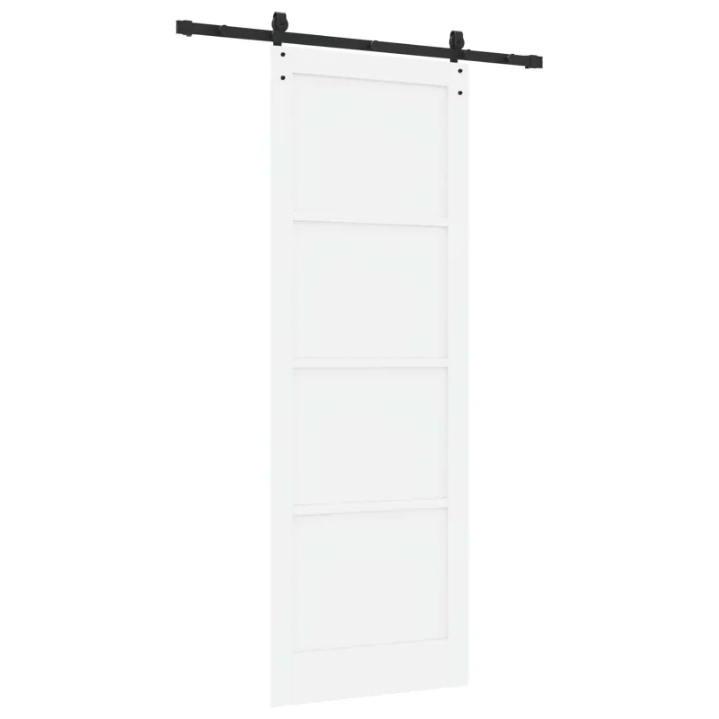 Slankios durys ORKDAL Balta 83 x 232 cm Pušies medienos masyvas