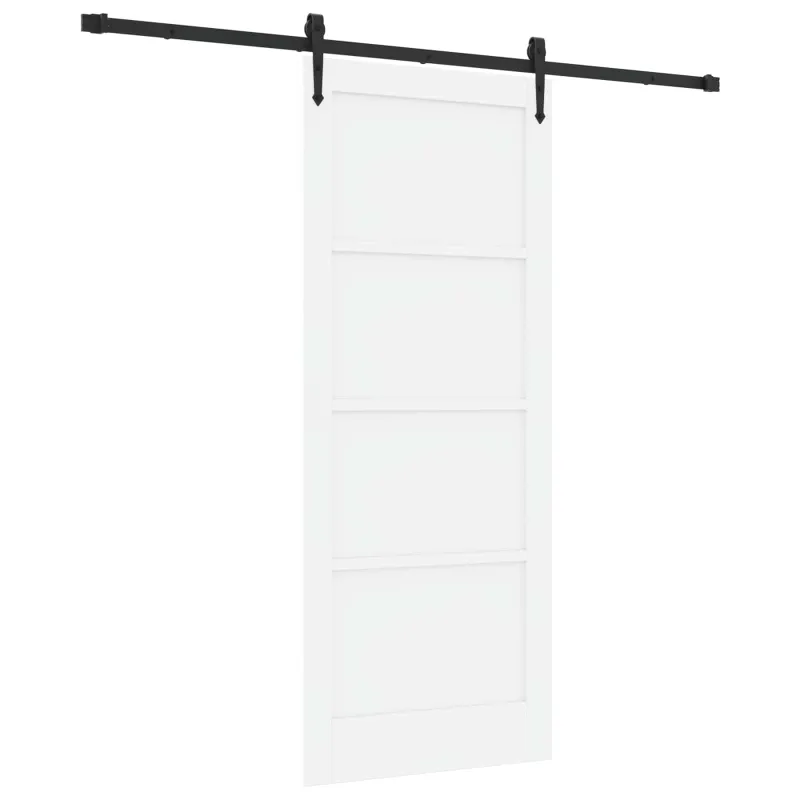 Slankios durys ORKDAL Balta 83 x 202 cm Pušies medienos masyvas