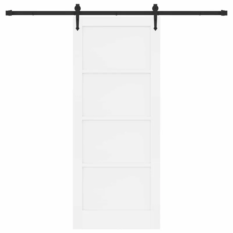 Slankios durys ORKDAL Balta 83 x 202 cm Pušies medienos masyvas