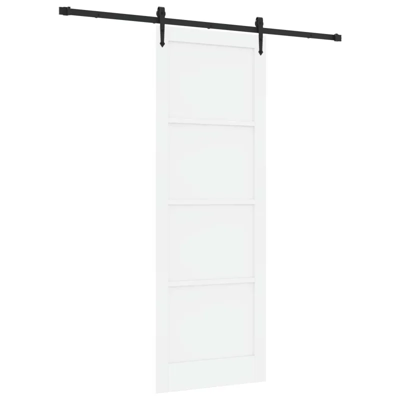 Slankios durys ORKDAL Balta 83 x 232 cm Pušies medienos masyvas