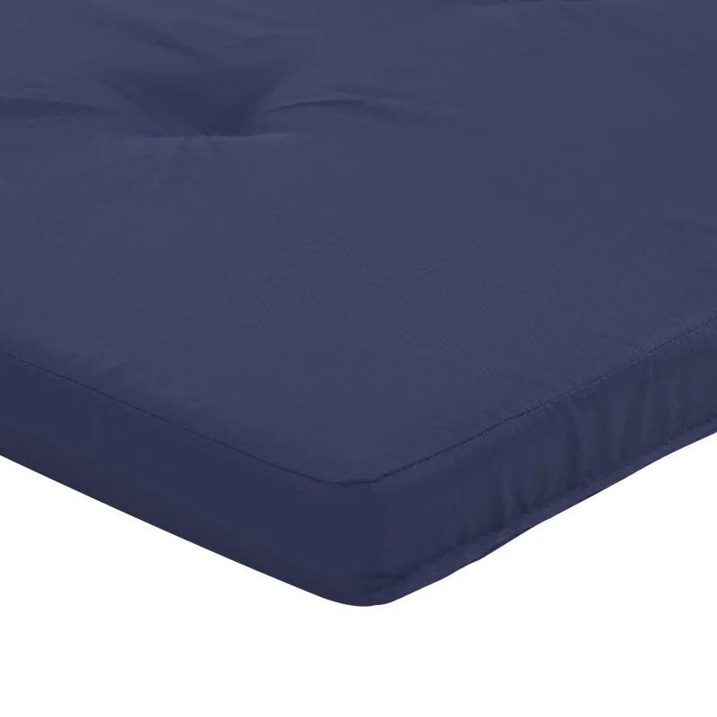 Lauko pagalvė 2 pcs Jūrinė mėlyna 180 x 55 x 7 cm Audinys