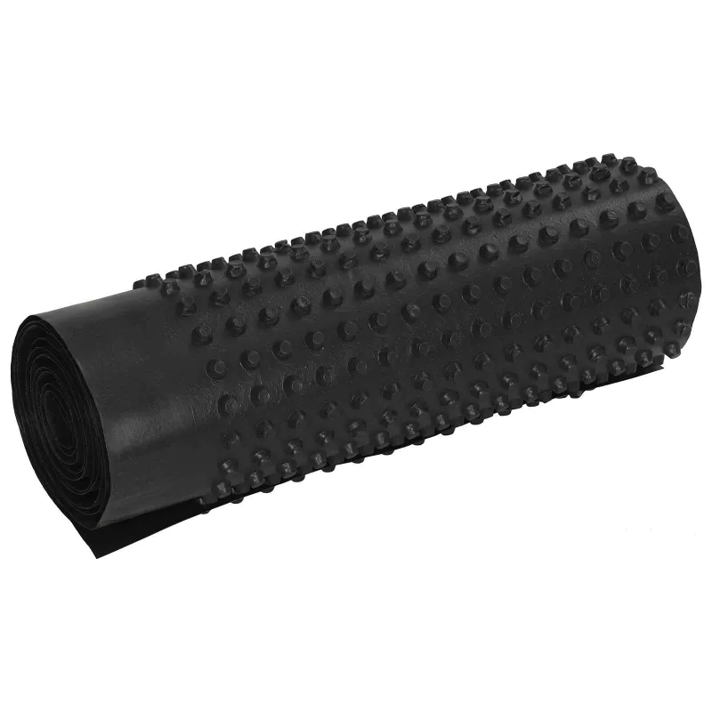 Banguota drenažo plokštė 2 pcs Juoda 0,5 x 20 m HDPE