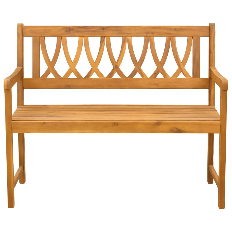 Lauko suolas Natūrali 110 x 55,5 x 90 cm
