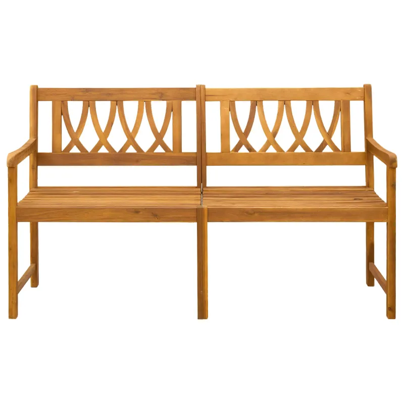 Lauko suolas Natūrali 150 x 55,5 x 90 cm