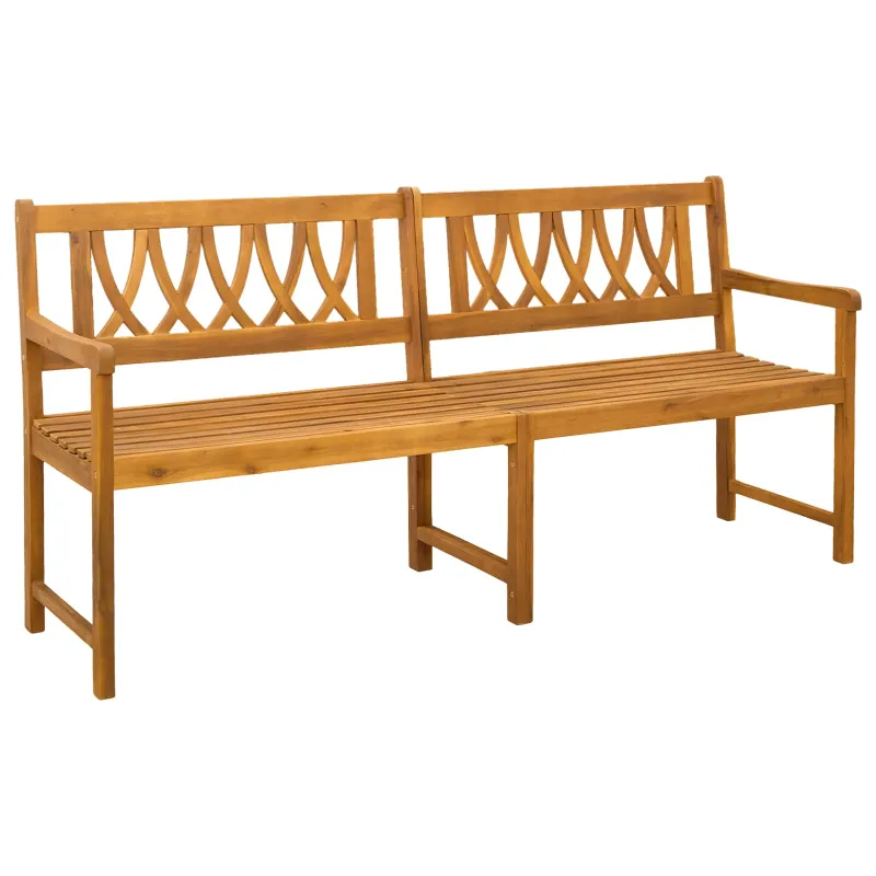 Lauko suolas Natūrali 180 x 55,5 x 90 cm
