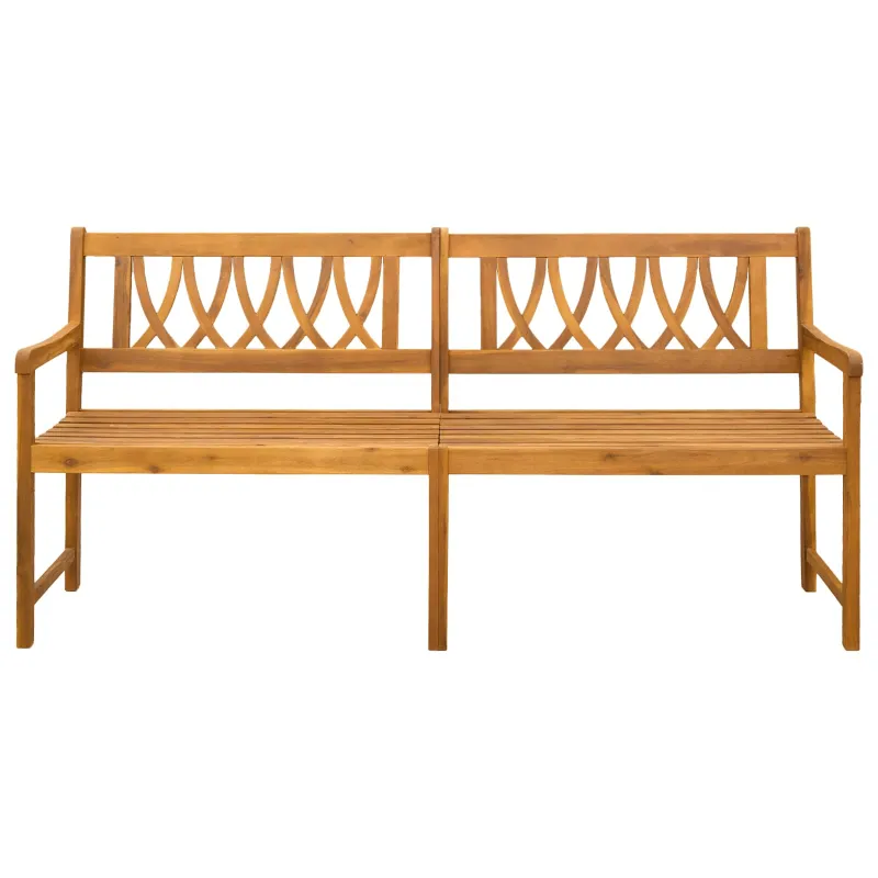 Lauko suolas Natūrali 180 x 55,5 x 90 cm
