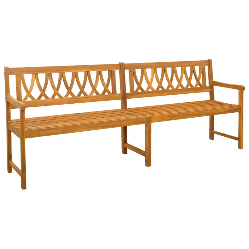 Lauko suolas Natūrali 220 x 55,5 x 90 cm