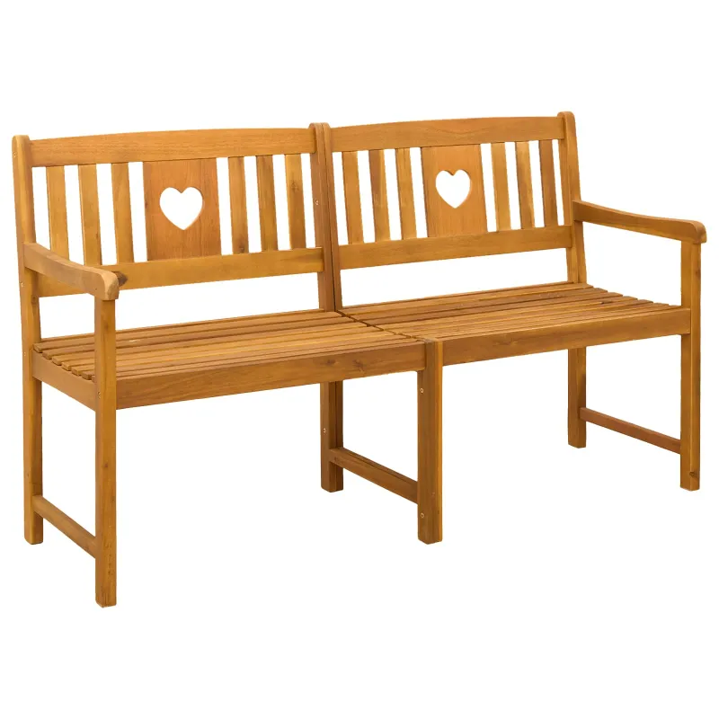Lauko suolas Natūrali 150 x 55,5 x 90 cm