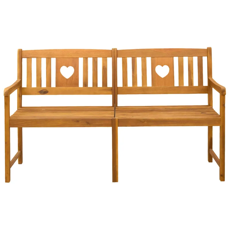 Lauko suolas Natūrali 150 x 55,5 x 90 cm