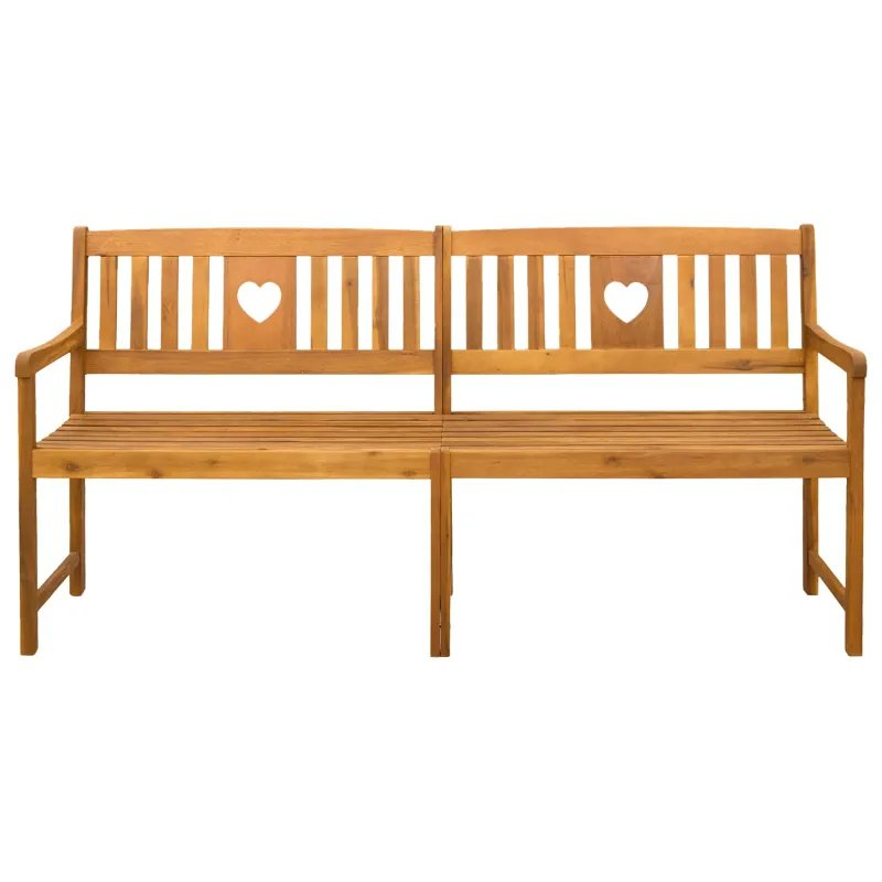 Lauko suolas Natūrali 180 x 55,5 x 90 cm