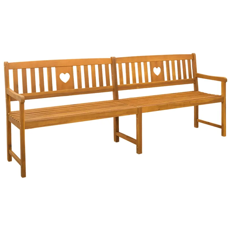 Lauko suolas Natūrali 220 x 55,5 x 90 cm