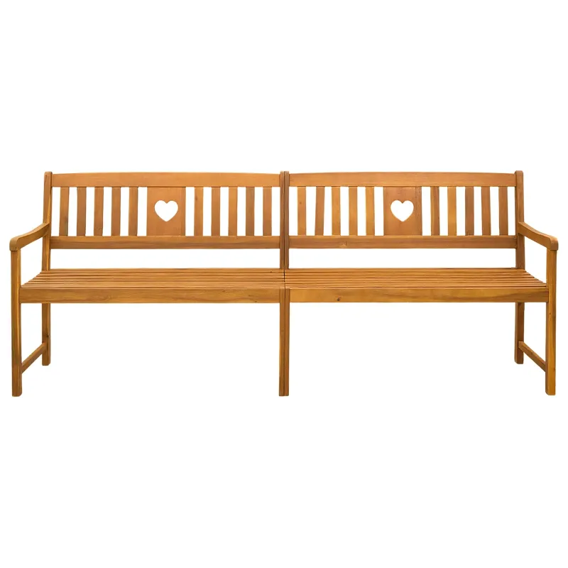Lauko suolas Natūrali 220 x 55,5 x 90 cm