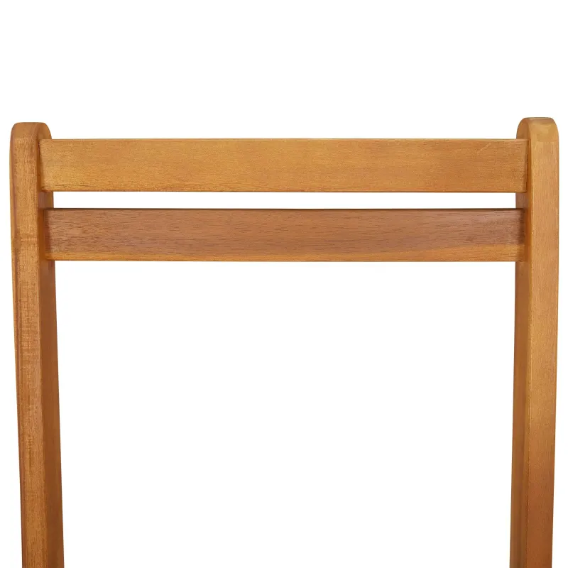 Sulankstomos sodo kėdės 4 pcs Natūrali 40 x 53 x 80 cm