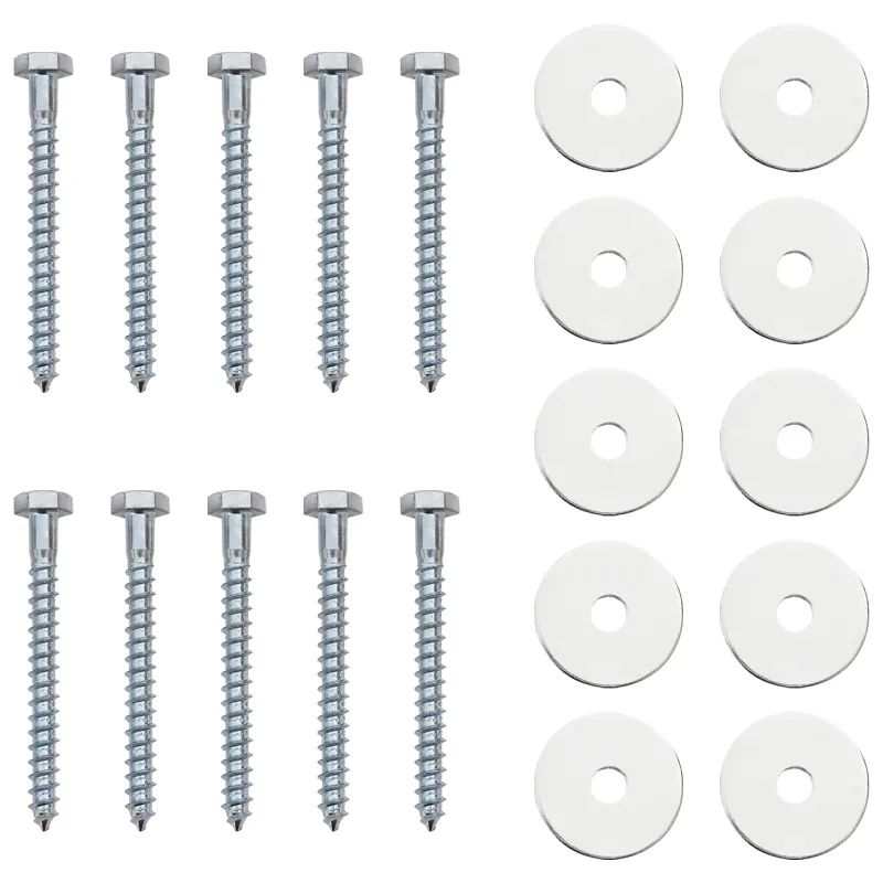 Žemės inkaras 10 pcs Sidabrinė Ø10 x 60 cm Cinkuotas metalas