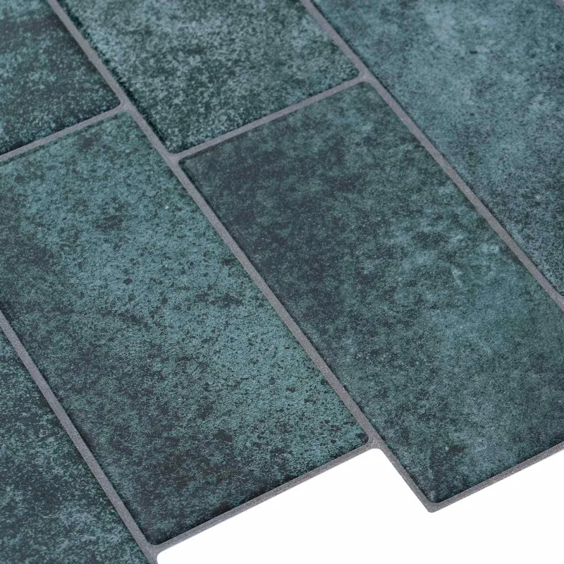 Metro plytelė 20 pcs Mėlyna žalia 29 x 21 cm