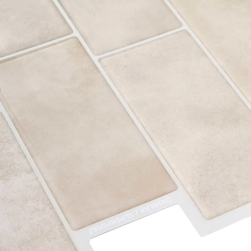 Metro plytelė 20 pcs Šviesiai ruda marmuro 29 x 21 cm