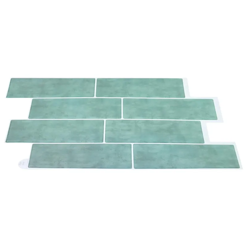 Metro plytelė 20 pcs Pilkai žalia 29 x 21 cm