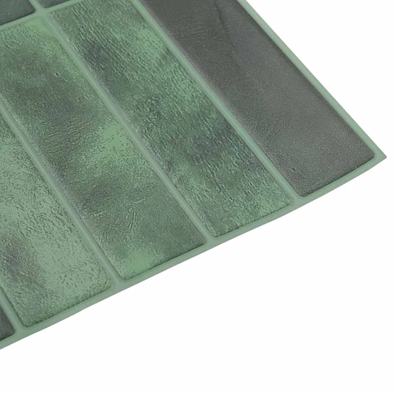Stačiakampė plytelė 20 pcs Tamsiai žalia 29 x 23 x 0,08 cm